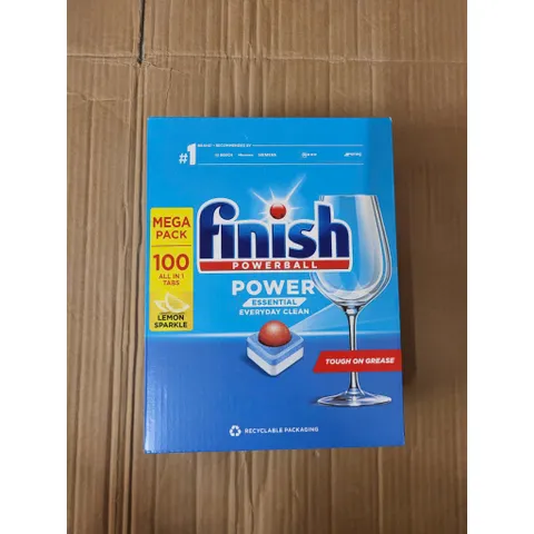 Bộ sản phẩm Finish cho máy rửa chén - Viên rửa bát 100 viên, Muối 1.2kg, Nước làm bóng 800ML - Chính hãng Châu Âu