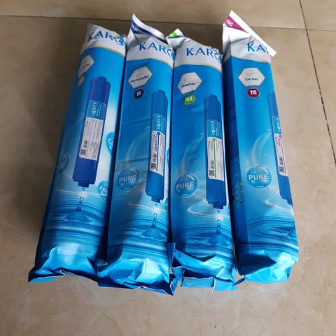 Bộ Lõi Lọc Nước Karofi 5678 Chính Hãng - Combo 4 Lõi Chức Năng Bổ Sung Khoáng Chất, Nâng Cao Chất Lượng Nước Uống