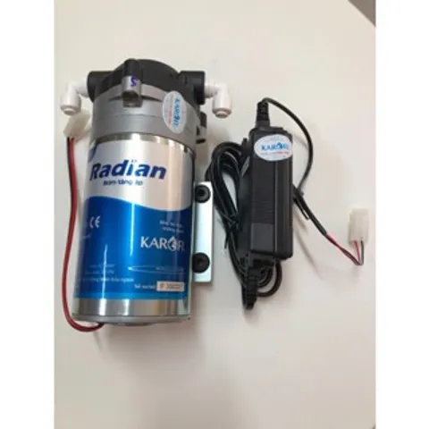 Bộ Bơm Tăng Áp Radian KAROFI 24V Chất Lượng Chính Hãng - Thay Thế Cho Máy Lọc Nước RO - Sản Phẩm Gia Dụng Đáng Tin Cậy