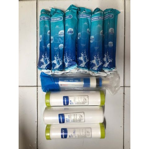 Combo 10 Lõi Lọc Nước Sanaky Chính Hãng - Thay Thế Cho Máy Lọc RO Kangaroo, Karofi, Aqua và Nhiều Hãng Khác