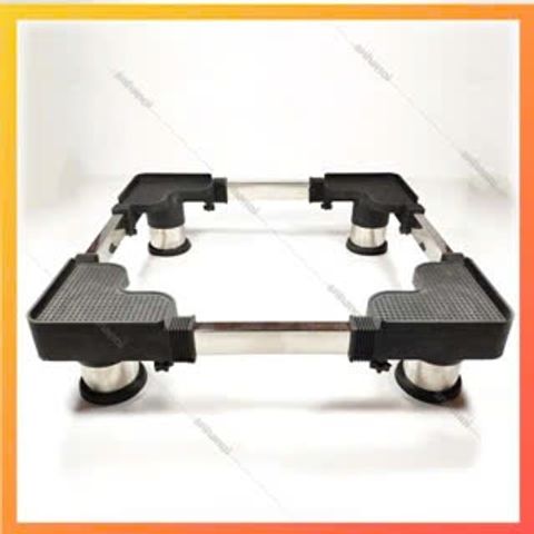 Chân Kệ Đa Năng Inox 304 Cho Máy Lọc Nước, Tủ Lạnh, Máy Giặt - Điều Chỉnh Kích Thước, Chống Rung Lắc, Tải Trọng 200kg