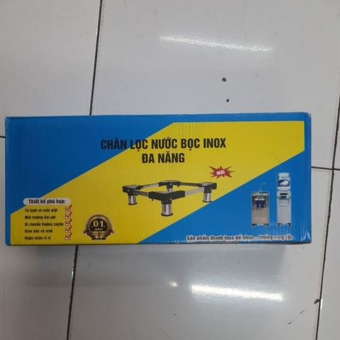 Chân Kệ Đa Năng Inox 304 Cho Máy Lọc Nước, Tủ Lạnh, Máy Giặt - Điều Chỉnh Kích Thước, Chống Rung Lắc, Tải Trọng 200kg