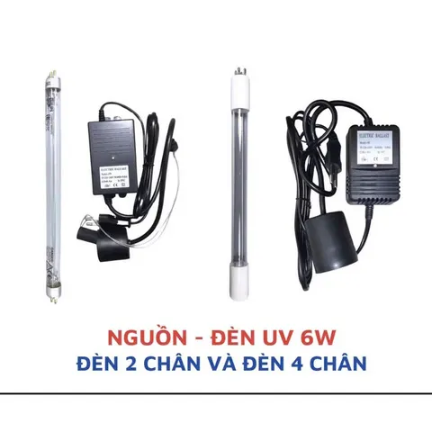 Bóng đèn UV 6W & 11W - Nguồn thay thế cho máy lọc nước RO, diệt khuẩn 99,99% - Bóng đèn cực tím chất lượng cao, dễ lắp đặt