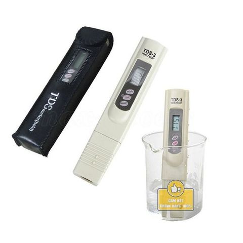 Bút Đo TDS Kiểm Tra Nước Uống - Đo Tổng Chất Rắn Hòa Tan PPM, Thiết Bị Kiểm Soát Nguồn Nước An Toàn, Dụng Cụ Gia Đình