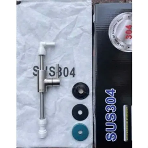 Vòi Inox 304 Chuyên Dùng Lắp Máy Điện Giải Ion Kiềm - An Toàn, Thiết Kế Tiện Lợi, Kết Nối Nhanh 10mm