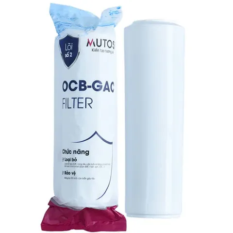 Lõi Lọc Thô Mutosi 1,2,3 - Thay Thế Chính Hãng cho Máy Lọc Nước RO, Loại Bỏ Tạp Chất Hiệu Quả