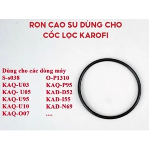 Zon Cao Su Karofi - Phụ Kiện Thay Thế Cho Cốc Lọc Máy Karofi Model Op1310, ss038, U03, U05, U95, U10