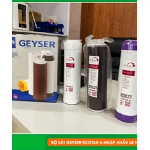 [ ƯU ĐÃI ] Combo 3 lõi lọc nước nano dành cho Geyser Ecotar 6 (nhập khẩu LB Nga)