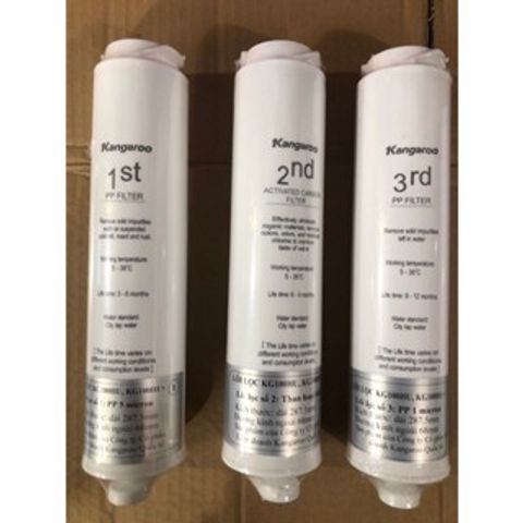Lõi Lọc Đúc Kangaroo 5IN1 cho Máy Để Bàn Ion Kiềm KG100HU, KG100HU+ - Nước Uống Sạch, Tinh Khiết & Giàu Khoáng Chất