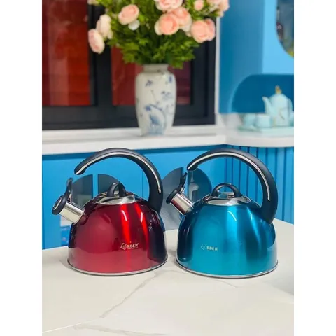 Ấm đun từ Arber AB03L 3L - Inox 304 Cao Cấp, Thiết Kế Sang Trọng, Dùng Cho Mọi Loại Bếp, Còi Báo Hiệu Sôi Ứng Dụng Thực Tế