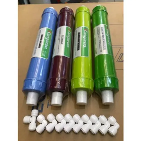 Combo 4 Lõi Lọc Nước RO Kangaroo 5678 Chính Hãng - Lõi Nano Silver, Ceramic, Alkaline, Maifan Tăng Cường Khoáng Chất