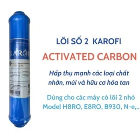 Lõi Lọc Nước Karofi 1,2,3 Hàng Chính Hãng - Thay Thế Cho Model N-e118, B930, N7RO - Giải Pháp Lọc Nước Sạch, An Toàn