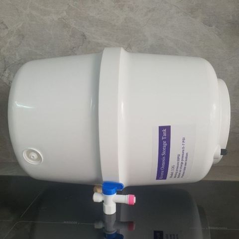 Bình Áp Nhựa 3.2G 7L - Phụ Kiện Máy Lọc Nước RO An Toàn - Bình Chứa Tích Áp Chất Lượng Cao