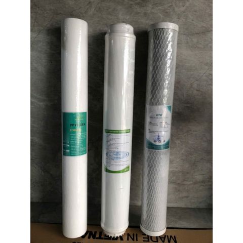 Combo 3 Lõi Lọc Thô 20 Inch 50cm - Bộ Lọc Nước R.O Công Nghiệp Hiệu Quả, Thay Thế Dễ Dàng cho Máy Lọc Nước