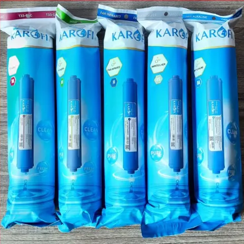 Bộ 5 Lõi Lọc Nước Karofi 56789 Chính Hãng - Cung Cấp Khoáng Chất & Tăng Vị Ngon Cho Nước Uống