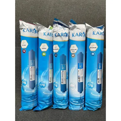 Lõi Lọc Karofi 5,6,7,8,9 Chính Hãng - Thay Thế Cho Máy Lọc Nước RO, Cung Cấp Nước Ngọt, Sạch, Bổ Sung Khoáng Chất