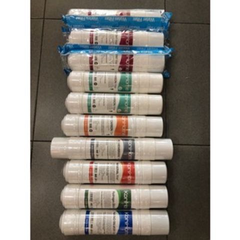 Bộ 10 Lõi Lọc Nước Korihome Cho Máy WPK-G61, WPK-G60-S, WPK-G62 - Chất Lượng Cao, Thay Thế Dễ Dàng, Nguồn Nước Sạch An Toàn