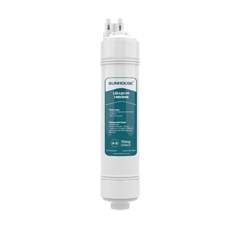 Lõi Lọc Nước 1,2,3 Đúc Sunhouse Cho Máy SHA76218CK, SHA76216CK - Hàng Chính Hãng, An Toàn Cho Sức Khỏe