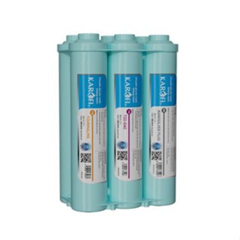 Bộ Lõi Smax Karofi HP 6.0 Chính Hãng - Hệ Thống Lõi 6 Chức Năng, Gấp Đôi Khoáng Chất, Lọc Nhanh và Chống Tái Nhiễm Khuẩn Nước