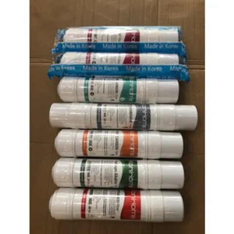 Bộ 7 Lõi Lọc Nước Korihome Chính Hãng - 2 Sediment, 1 Pre Carbon, 1 RO, 1 Post Carbon, 1 Hydrogen, 1 Infrared cho Máy Lọc Nước