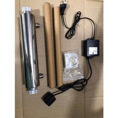 Bộ đèn UV diệt khuẩn 21W cho máy lọc RO - Tiêu diệt 99,9% vi khuẩn, dễ lắp đặt với vỏ inox 304 bền bỉ