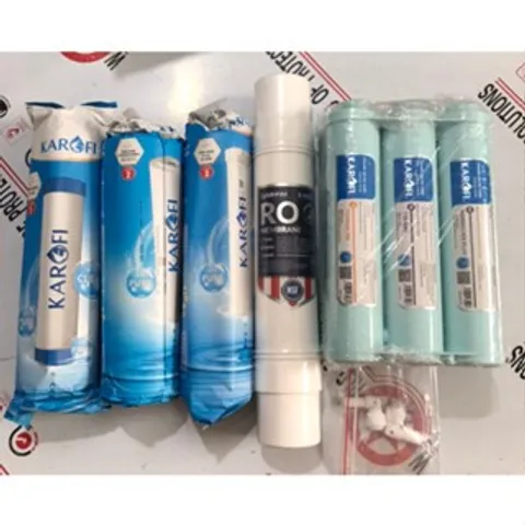 Bộ 10 Lõi Lọc KAROFI Chính Hãng - Thay Thế Cho Máy Nóng Lạnh KAD-D50, M228, D10 - Lọc Nước An Toàn, Hiệu Quả Cao