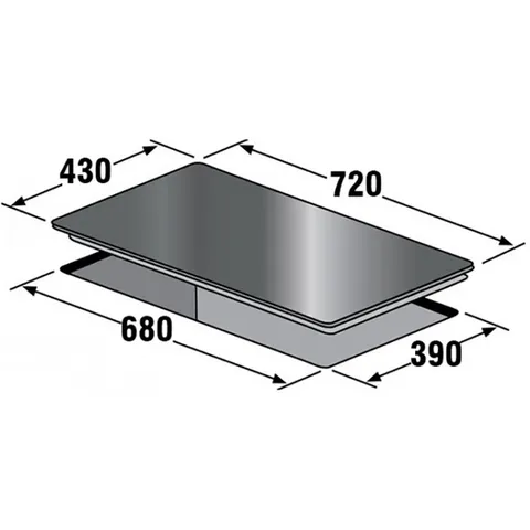 Bếp Từ Đôi KAFF KF-FL666II - Mặt Kính Crystal, Công Suất 4000W, Điều Khiển Cảm Ứng, Hàng Chính Hãng - Bảo Hành 5 Năm
