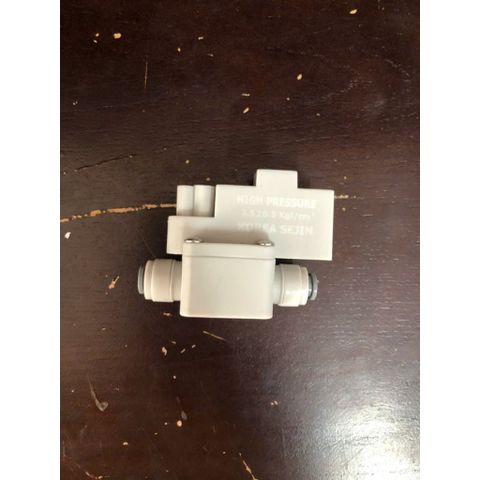 Van Áp Thấp và Van Áp Cao 24V - Van Từ Điện cho Máy Lọc Nước RO, Nối Nhanh Dây 6mm, Tiết Kiệm Nước Thải