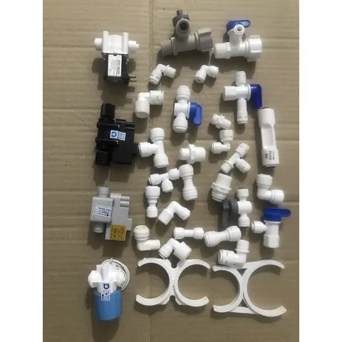 Linh Kiện Máy Lọc Nước RO & Nano - Co Nối, Cút, Kẹp, Khóa Nhựa An Toàn, Bền Bỉ, Dễ Dàng Sử Dụng