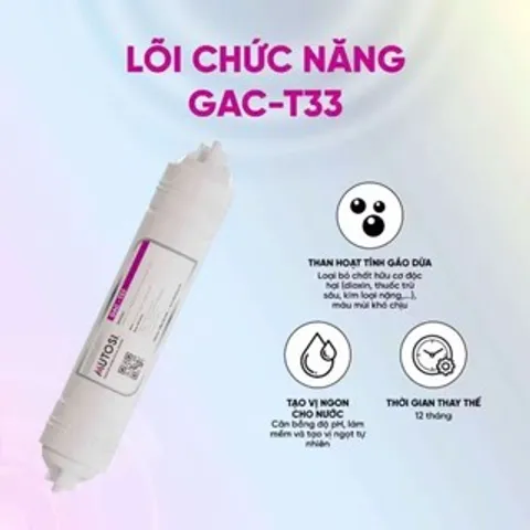 Lõi Lọc Chức Năng Mutosi Chính Hãng Cho Máy Lọc Nước RO - Bảo Vệ Sức Khỏe & Tăng Cường Vị Ngon