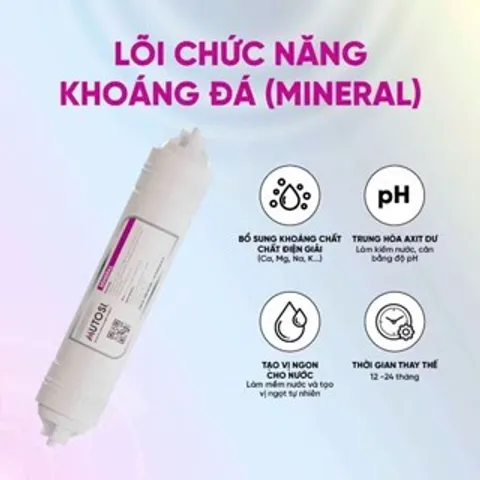 Lõi Lọc Chức Năng Mutosi Chính Hãng Cho Máy Lọc Nước RO - Bảo Vệ Sức Khỏe & Tăng Cường Vị Ngon