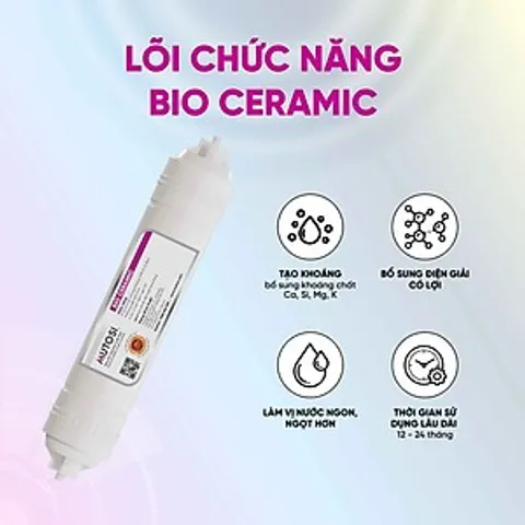 Lõi Lọc Chức Năng Mutosi Chính Hãng Cho Máy Lọc Nước RO - Bảo Vệ Sức Khỏe & Tăng Cường Vị Ngon