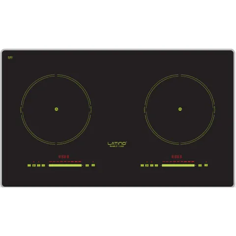 Bếp 2 từ Latino LT-112GA - Có 2 vùng nấu riêng biệt, đảm bảo an toàn khi nấu nướng - công nghệ Inverter tiết kiệm điện