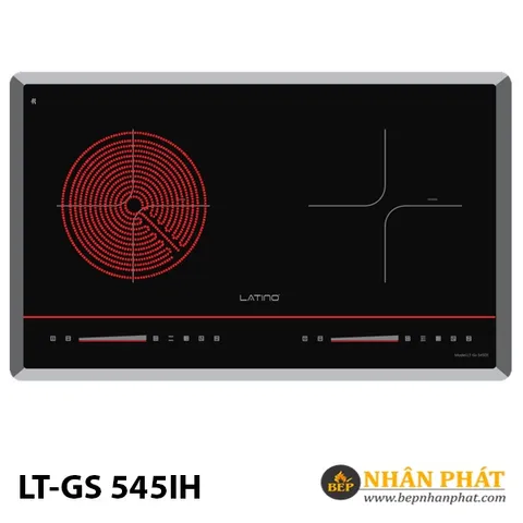 [ Giá Hủy Diệt] Bếp kết hợp 1 điện + 1 từ LATINO LT-GS 545IH , Phong cách châu âu, giá trị đích thực.