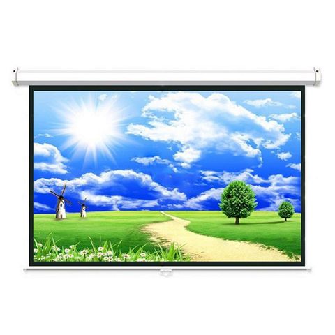 Màn Chiếu Kéo Tay Beecube Regent 1m8 x 1m8 - Màn Chiếu Di Động Chất Lượng Cao, Đa Năng Cho Phim, Đài Truyền Hình, Giảng Dạy
