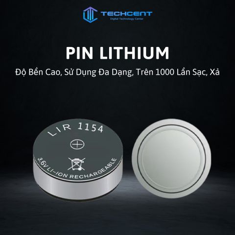Pin Thay Thế Tai Nghe Bluetooth Hổ Vằn - Dung lượng 50mAh, Dễ dàng Thay Thế, Bảo vệ An Toàn - Tương thích Ap2, Ap3, Ap4, Pro1, Pro2