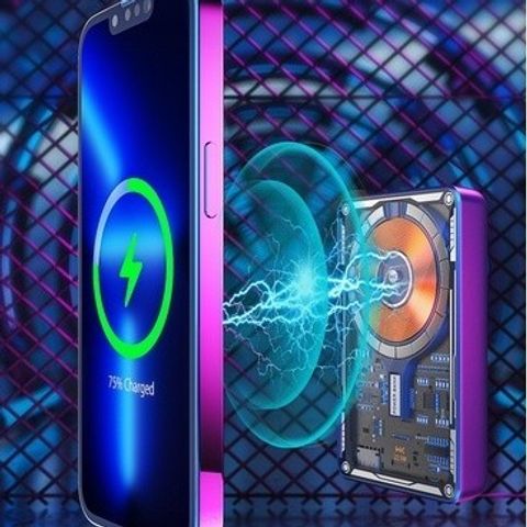 Pin Sạc Dự Phòng Không Dây WEKOME WK-289 10000mAh - Hỗ Trợ Sạc Nhanh PD20W & QC22.5W, Màn Hình LED, Nhiều Cổng Sạc Thông Dụng