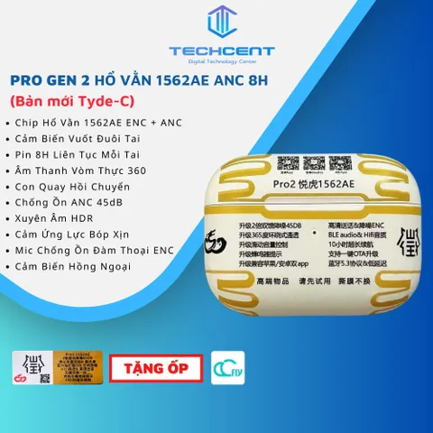 Tai Nghe Louda Gen2 1562E & Gen3 ENC ANC Không Dây Thời Trang - Âm Thanh HiFi, Pin 8H, Chống Ồn Thông Minh, Thiết Kế Nhỏ Gọn