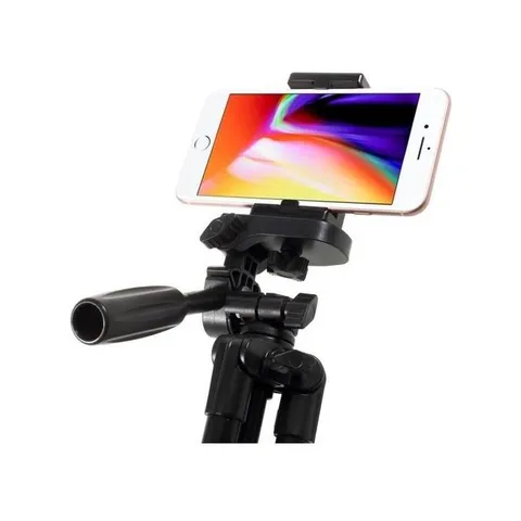 Chân đế Tripod nhôm cho máy chiếu và điện thoại - Gậy 3 chân quay phim có điều khiển từ xa, xoay 360 độ, nhẹ và tiện lợi