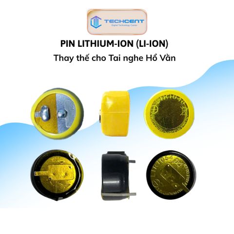 Pin Thay Thế Cho Tai Nghe Bluetooth Hổ Vằn - Pin Lithium Ion LIR 1040, 1045, 1054, Thời Gian Sử Dụng 6-8 Giờ, An Toàn và Dễ Dàng Thay Thế