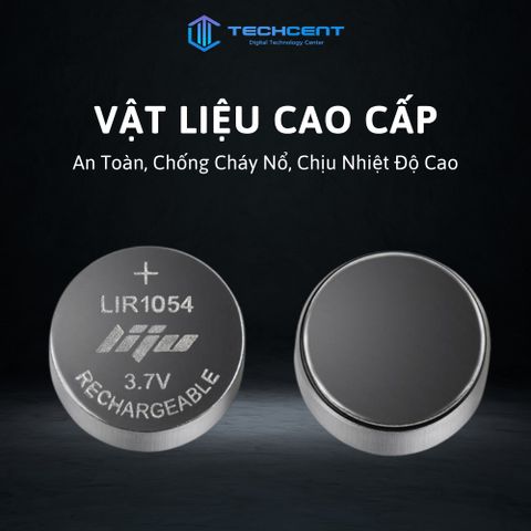Pin Thay Thế Cho Tai Nghe Bluetooth Hổ Vằn - Pin Lithium Ion LIR 1040, 1045, 1054, Thời Gian Sử Dụng 6-8 Giờ, An Toàn và Dễ Dàng Thay Thế