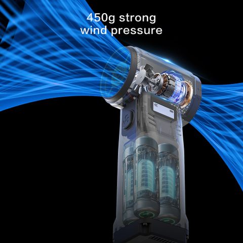 Quạt Phản Lực Super Turbo Fan G1 400W - Pin 10.000mAh, 9 Cấp Gió, 90.000 RPM - Máy Thổi Khí Đa Năng, Tiết Kiệm, Thân Thiện Môi Trường