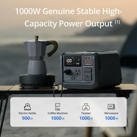 Trạm Điện Di Động 220V DJI Power 500 - Pin LFP 512Wh, Sạc Nhanh 70 Phút, Công Suất 1000W, Dùng Cho Drone và Thiết Bị Điện Tử