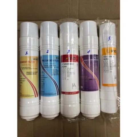 Bộ 5 Lõi Lọc Nước RYO Hàn Quốc - Loại Đầu U Chính Hãng - Công Nghệ Lọc Siêu UF, Nguồn Nước Sạch, An Toàn Sức Khỏe