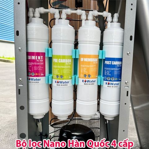 Combo Bộ Lõi Lọc Nước Hàn Quốc 2 Co Đầu U - Thay Thế Máy Lọc Newlife, Ryo - Lõi SEDIMENT, PRE CARBON, U/F, POST CARBON