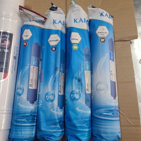 Bộ 8 Lõi Lọc Nước Karofi 12345678 - Hàng Chính Hãng Thay Thế Model K8IQ-2, OD138 - Bộ Lõi Lọc RO Chất Lượng Cao