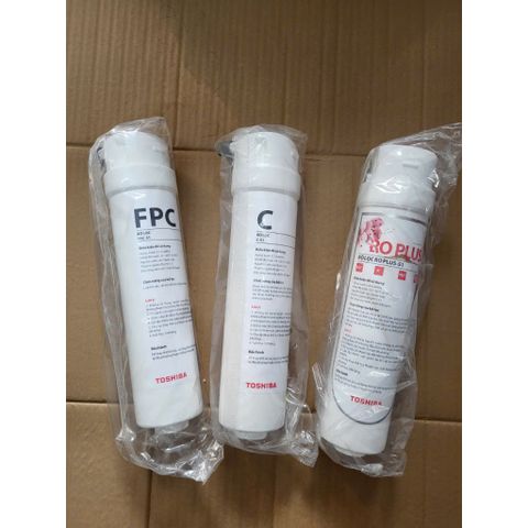 Lõi Lọc Nước Toshiba F-2399 - Hàng Chính Hãng Nhật Bản - Lõi 1, 2, 3 FPC, RO PLUS, C - Lọc Nước Sạch, An Toàn Cho Gia Đình