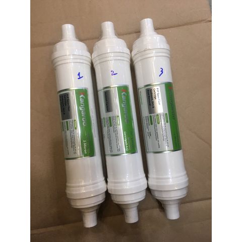 Bộ 3 Lõi Lọc Đúc Kangaroo 123 Chính Hãng - Lọc Nước Cho Các Model KG100HK, KA10A4, KG10A5, KG100ES, KG100ES1