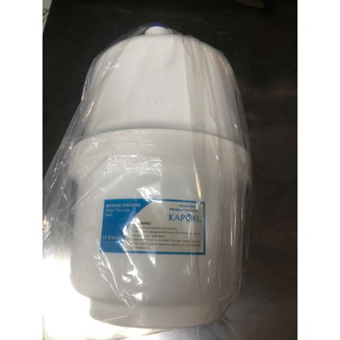 Bình Áp Nhựa Radian KAROFI 4G 10 Lit - Bình Chứa Nước RO Chính Hãng, Tặng Kèm Van Bình Áp, Siêu Bền, Dùng Cho Máy Lọc Nước