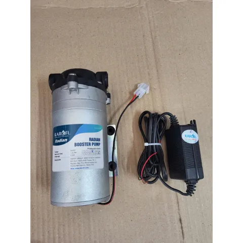 Bộ Bơm tăng áp KAROFI Radian 24V | Chính hãng |Sử dụng trong các máy lọc nước RO